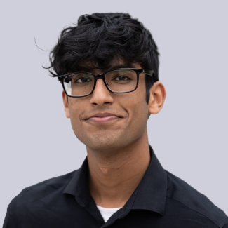 A headshot of Dhruv Rungta.