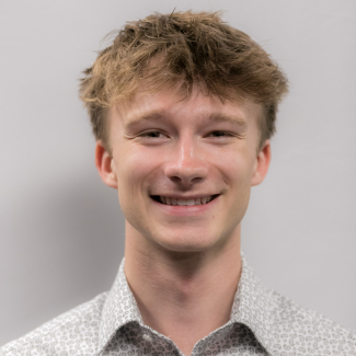 A headshot of Blake Yuenger.